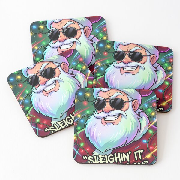 Item preview, SLEIGHIN' IT ALL SEASON. Trending Christmas designs. AI Generated. designed and sold by GreaterVibePOD.