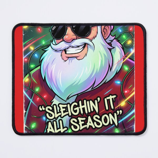 Item preview, SLEIGHIN' IT ALL SEASON. Trending Christmas designs. AI Generated. designed and sold by GreaterVibePOD.