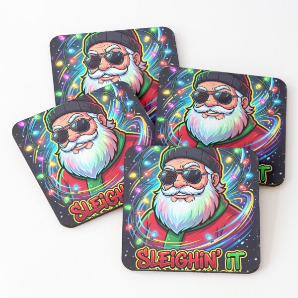 Item preview, SLEIGHIN' IT ALL SEASON. Trending Christmas designs. AI Generated. designed and sold by GreaterVibePOD.