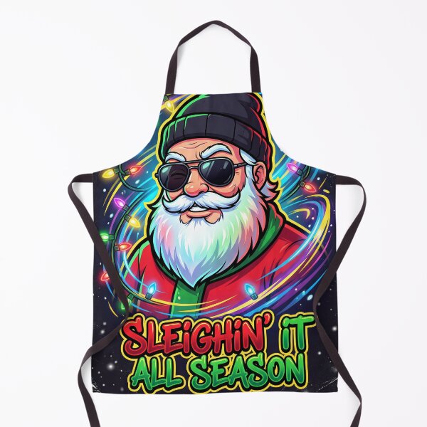 Item preview, SLEIGHIN' IT ALL SEASON. Trending Christmas designs. AI Generated. designed and sold by GreaterVibePOD.
