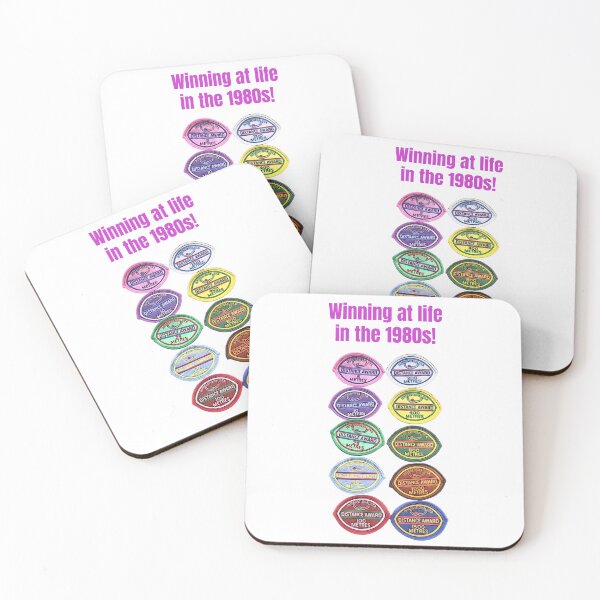 Item preview, Winning at Life in the 1980s Swimming Badges Retro  designed and sold by JustforLaughs1.