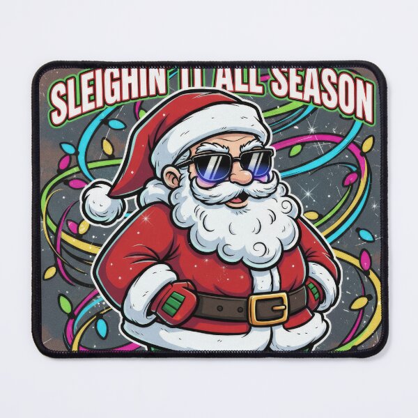 Item preview, SLEIGHIN' IT ALL SEASON. Trending Christmas designs. AI Generated. designed and sold by GreaterVibePOD.