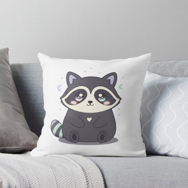 Item preview, Dark Kawaii Raccoon designed and sold by BloodMoonDesigns.