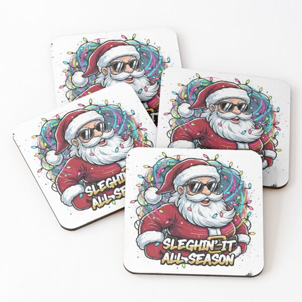 Item preview, SLEIGHIN' IT ALL SEASON. Trending  Christmas designs. AI Generated. designed and sold by GreaterVibePOD.