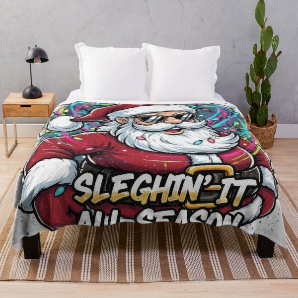 Item preview, SLEIGHIN' IT ALL SEASON. Trending  Christmas designs. AI Generated. designed and sold by GreaterVibePOD.