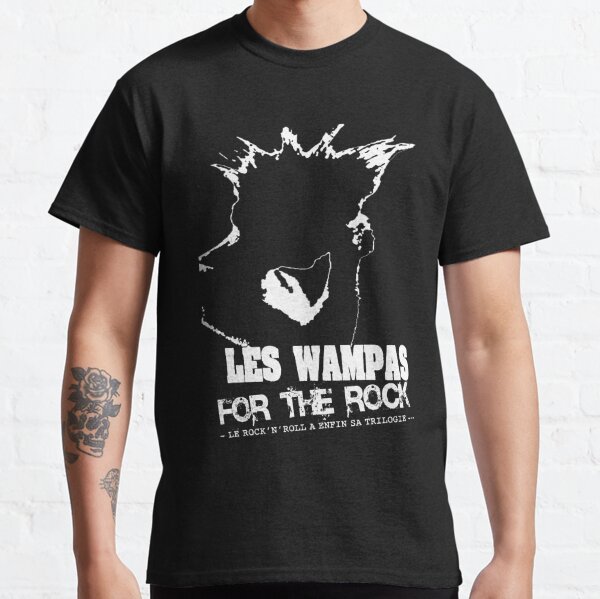 LES WAMPAS FOR THE ROCK T-shirt classique