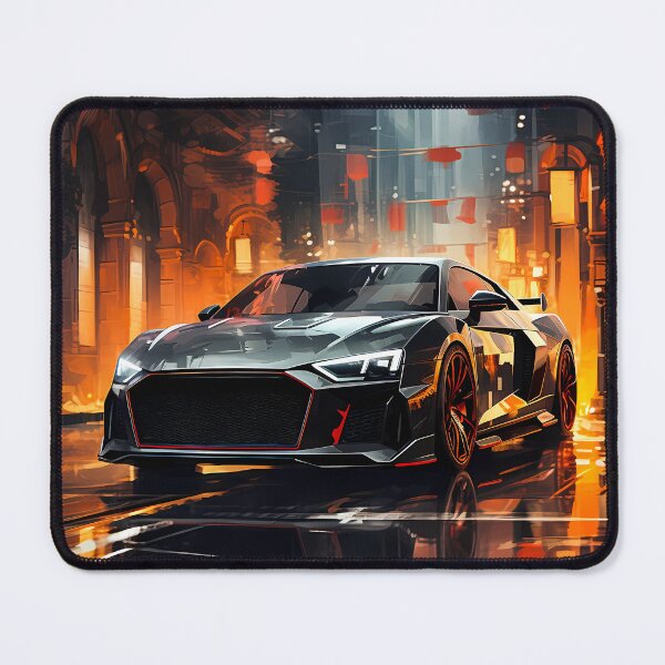 Item preview, Futuristic city lights wrapping around a slammed sports car designed and sold by RevUpDesign.