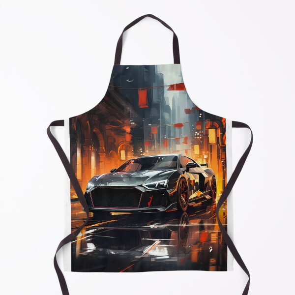 Item preview, Futuristic city lights wrapping around a slammed sports car designed and sold by RevUpDesign.