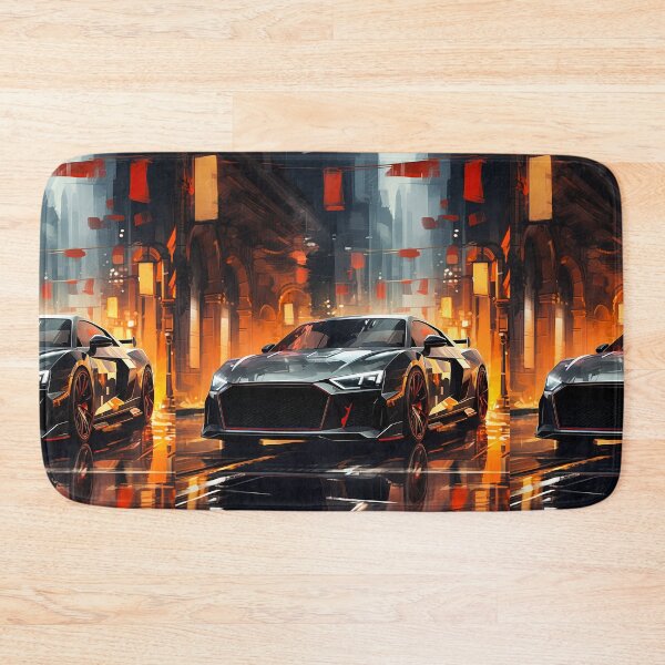 Item preview, Futuristic city lights wrapping around a slammed sports car designed and sold by RevUpDesign.