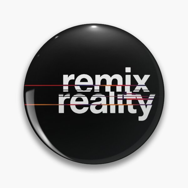 Item preview, Remix Reality Glitch Text Digital Distortion Statement Design designed and sold by SplashTastic.