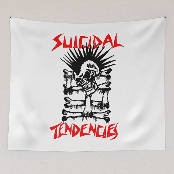 Item preview, Red Typography Thrash Metal Band designed and sold by nerdyygraphic.