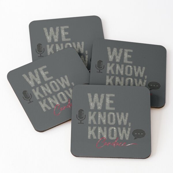 Item preview, WE KNOW, KNOW - Candace - Political Commentary Fan Art - Red - Onyx edition designed and sold by Miss Cutie Designs.