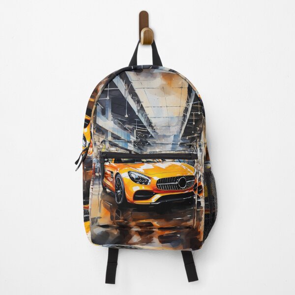 Item preview, Modern dealership floor reflecting a low aggressive sports car designed and sold by RevUpDesign.