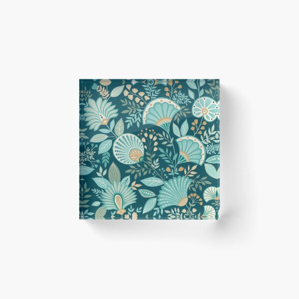 Item preview, Art Deco floral designed and sold by Cheekyleopard.
