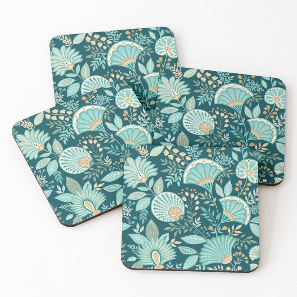 Item preview, Art Deco floral designed and sold by Cheekyleopard.