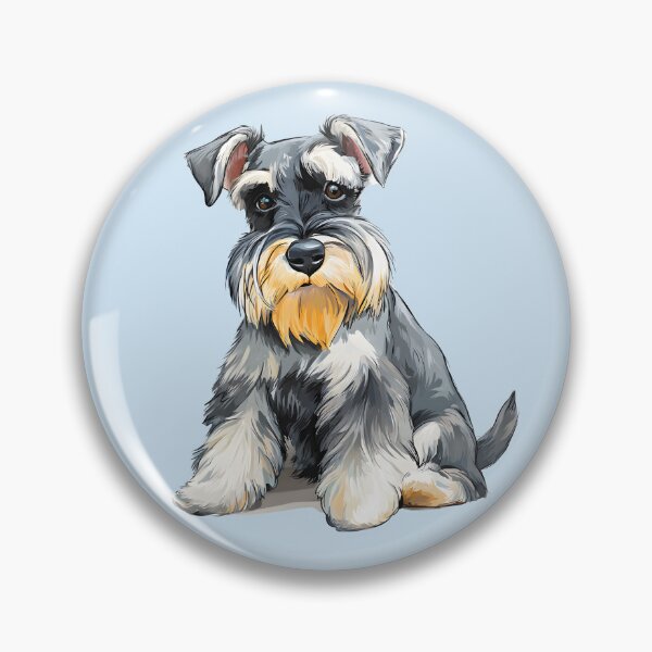 Item preview, miniature schnauzer dog designed and sold by aeaeaeae.
