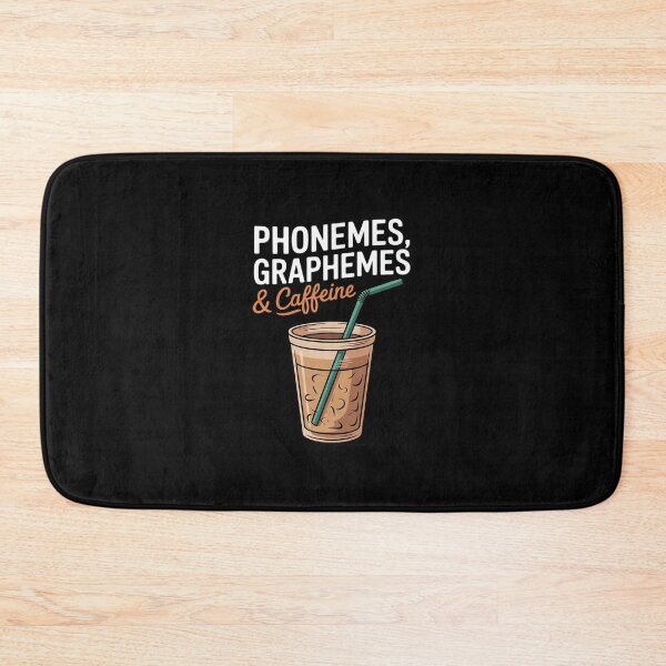 Item preview, Phonemes Graphemes & Caffeine Teacher Back to School  designed and sold by MathisBellanger.