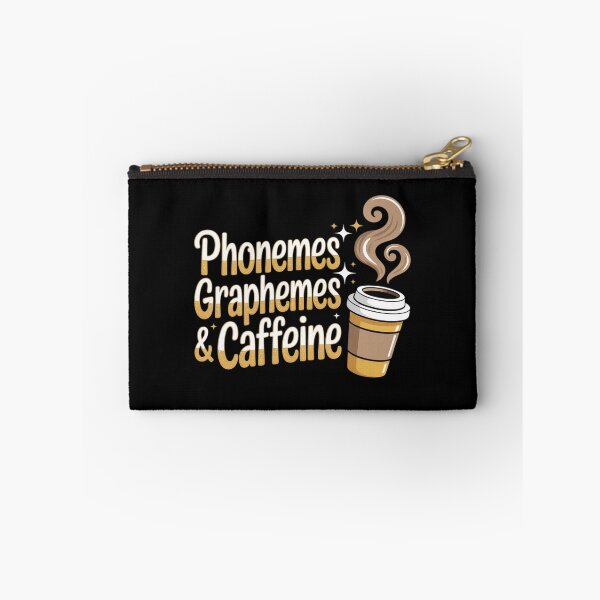 Item preview, Phonemes Graphemes and Caffeine Coffee Lover Reading  designed and sold by MicanCuteStore.
