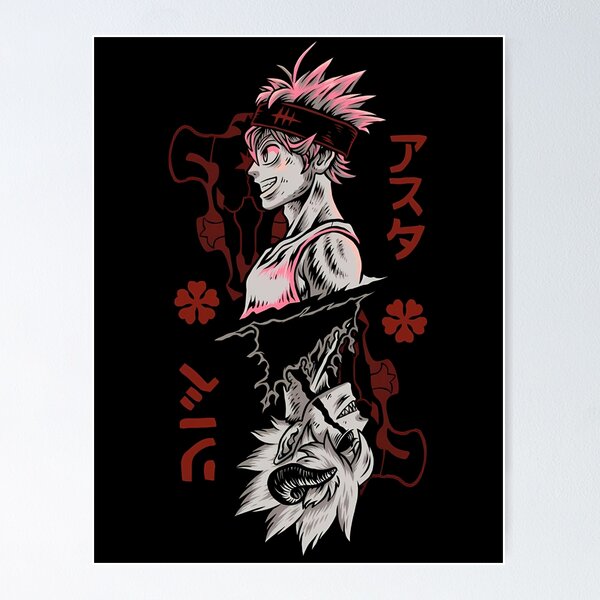 Asta Black Clover Posters for Sale | Redbubble