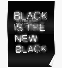 Póster El negro es el nuevo negro