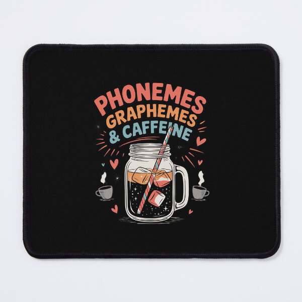 Item preview, Phonemes Graphemes and Caffeine Coffee Teacher0  designed and sold by MicanCuteStore.