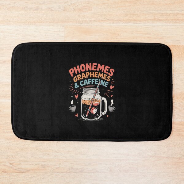 Item preview, Phonemes Graphemes and Caffeine Coffee Teacher0  designed and sold by MicanCuteStore.
