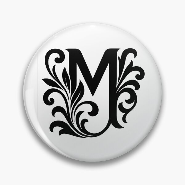 Item preview, Majestic Letter M – Ornate Monogram designed and sold by luckyyouth.