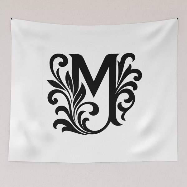 Item preview, Majestic Letter M – Ornate Monogram designed and sold by luckyyouth.