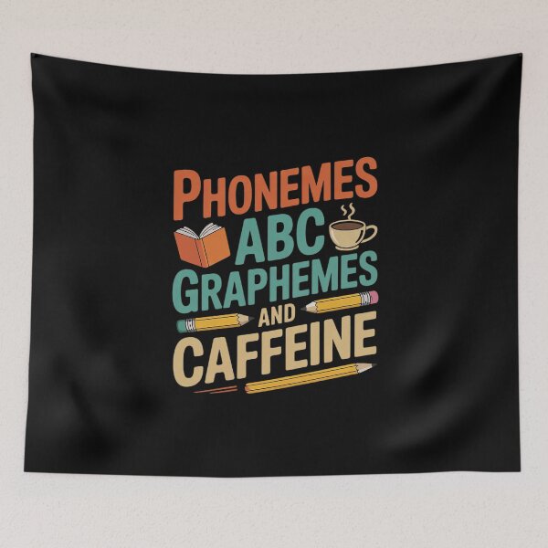 Item preview, Phonemes Graphemes and Caffeine Cool Readers Teachers  designed and sold by MathisBellanger.