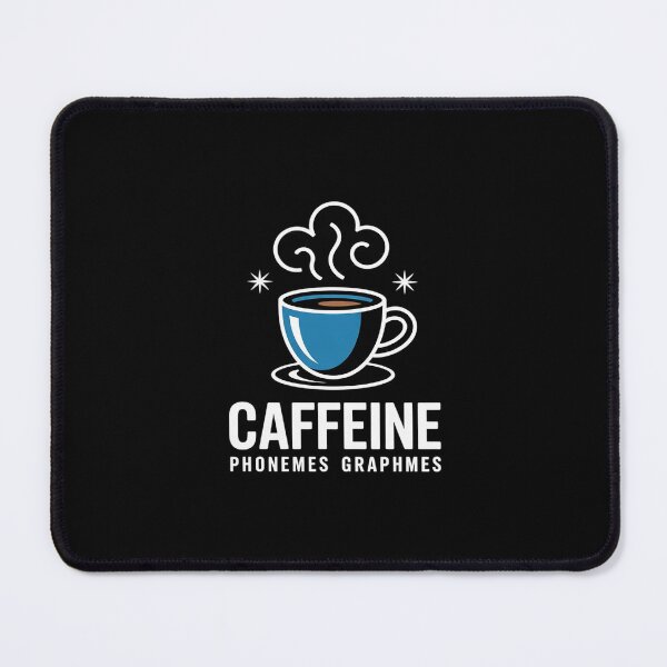 Item preview, Phonemes Graphemes and Caffeine designed and sold by MicanCuteStore.
