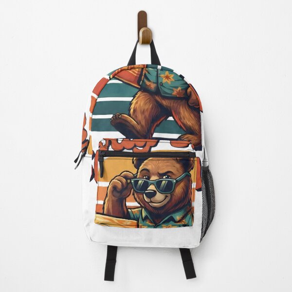 Item preview, Bearly Awake Surf Club Retro Design designed and sold by SoulenCify.