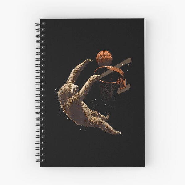 Item preview, Basketball Artwork Drawing Basketball Lover Sloth Slam Dunk designed and sold by KathleenEliza.