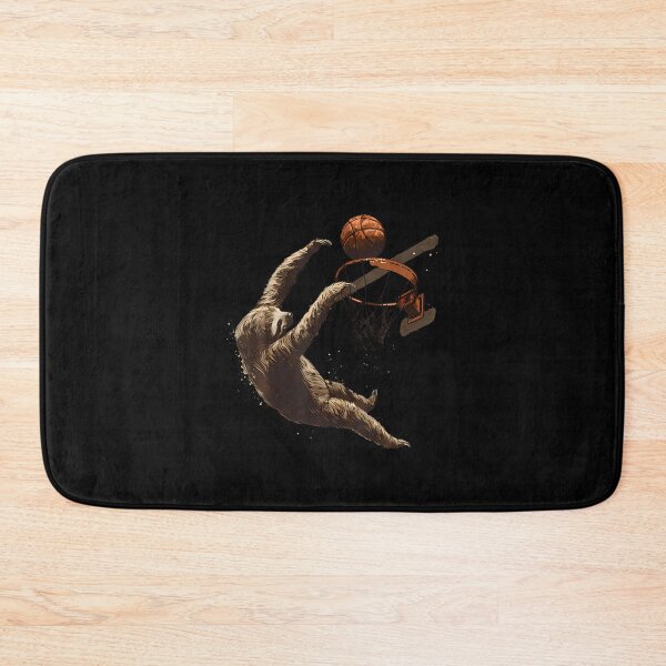 Item preview, Basketball Artwork Drawing Basketball Lover Sloth Slam Dunk designed and sold by KathleenEliza.