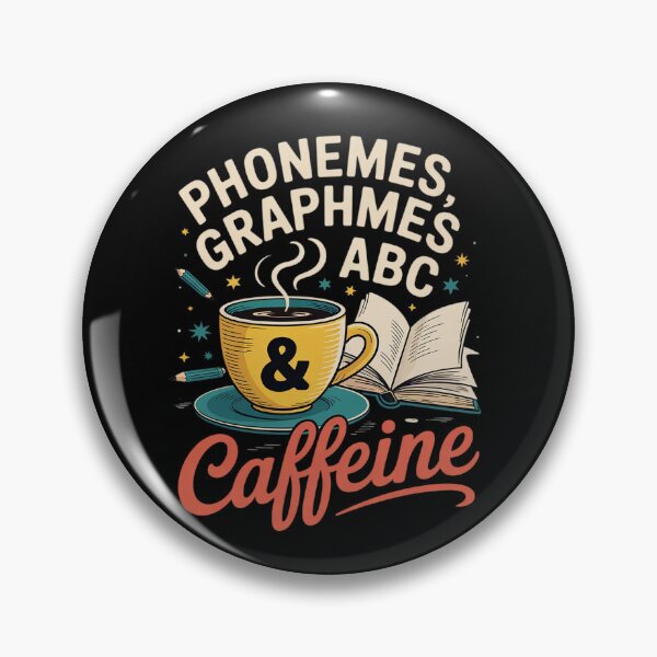Item preview, Phonemes Graphemes and Caffeine Coffee Reading Teacher  designed and sold by MicanCuteStore.