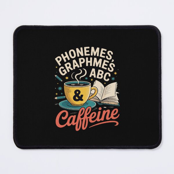 Item preview, Phonemes Graphemes and Caffeine Coffee Reading Teacher  designed and sold by MicanCuteStore.