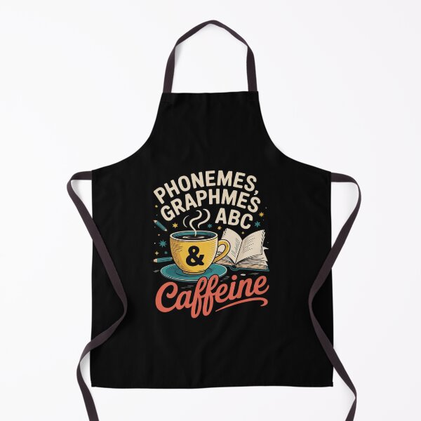 Item preview, Phonemes Graphemes and Caffeine Coffee Reading Teacher designed and sold by MicanCuteStore.