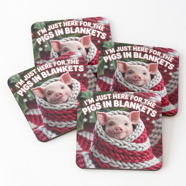 Item preview, Here For The Pigs In Blankets designed and sold by Bal Drops.