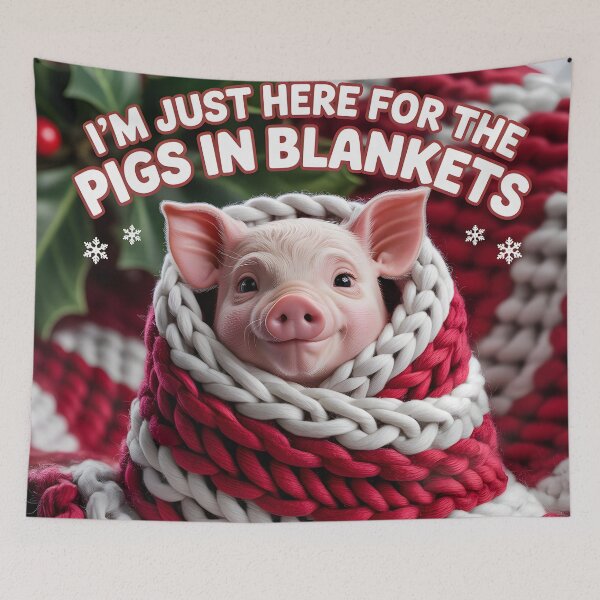 Item preview, Here For The Pigs In Blankets designed and sold by Bal Drops.