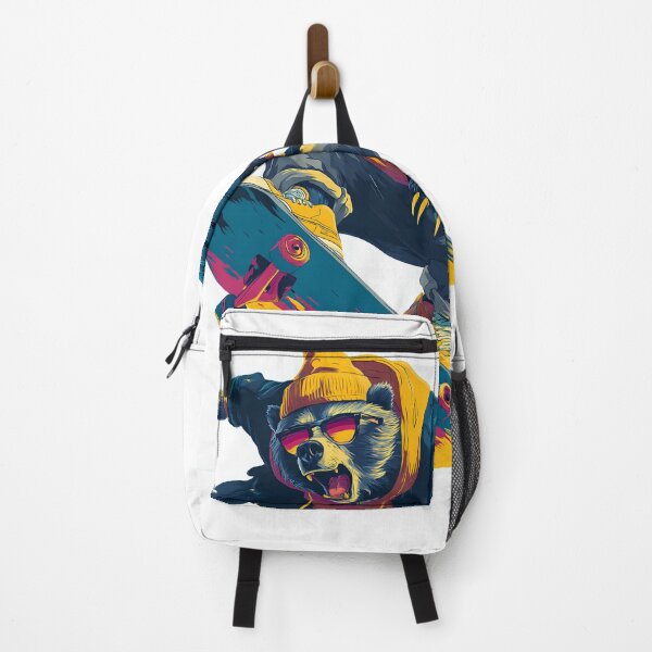 Item preview, Cool Bear Kickflip Skateboard Tee Design - Streetwear Art designed and sold by DanielY01.
