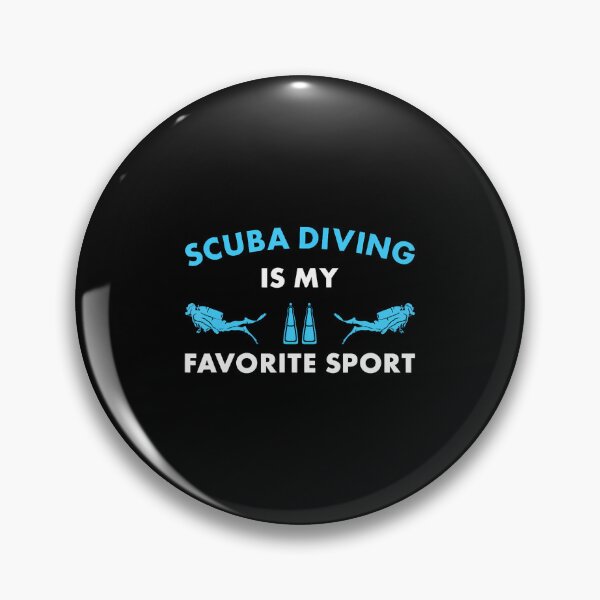 Item preview, Scuba Diving Is My Favorite Sport Scuba Diver designed and sold by KathleenEliza.