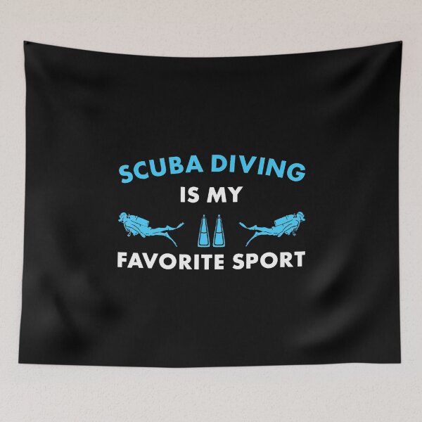 Item preview, Scuba Diving Is My Favorite Sport Scuba Diver designed and sold by KathleenEliza.