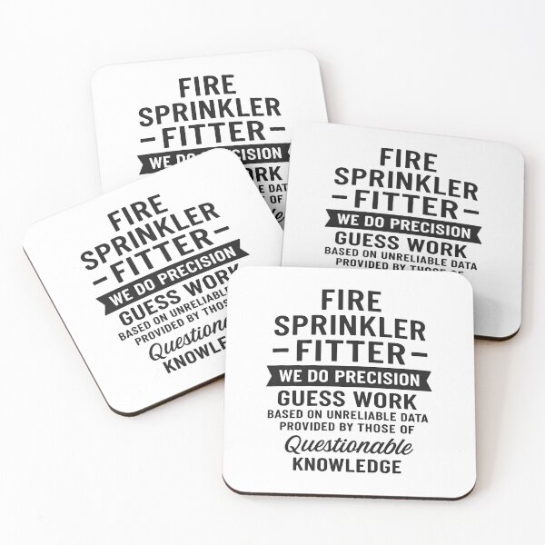 Item preview, Fire Sprinkler Fitter We Do Precision Guess Work designed and sold by hemagamo.