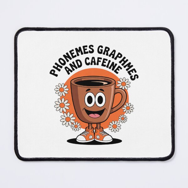 Item preview, Phonemes Graphemes and Caffeine Reading Back to Schoo24 designed and sold by MathisBellanger.