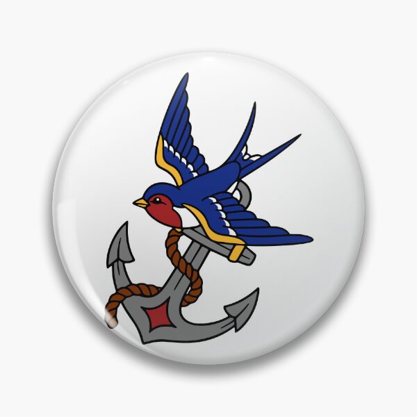 Item preview, Swallow and Anchor Tattoo designed and sold by sirglennbo.
