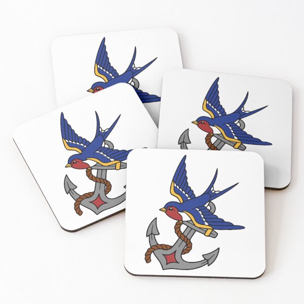 Item preview, Swallow and Anchor Tattoo designed and sold by sirglennbo.