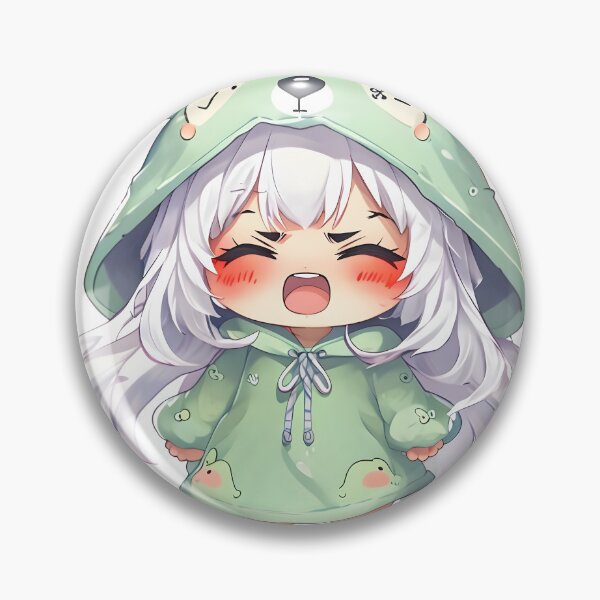 Item preview, Kawaii Chibi Bear Hoodie Girl designed and sold by AMPrintsArt.