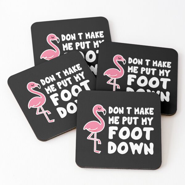 Item preview, Don’t Make Me Put My Foot Down designed and sold by khallidaart.