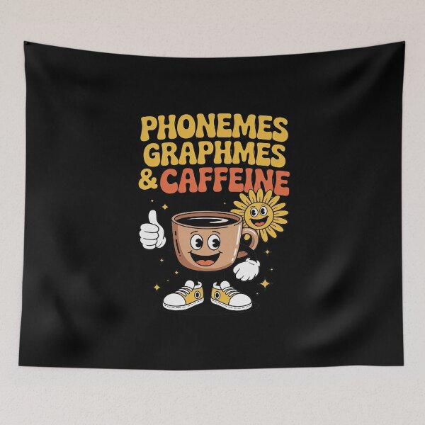 Item preview, Phonemes Graphemes and Caffeine  Reading Back to Schoo26  designed and sold by MathisBellanger.