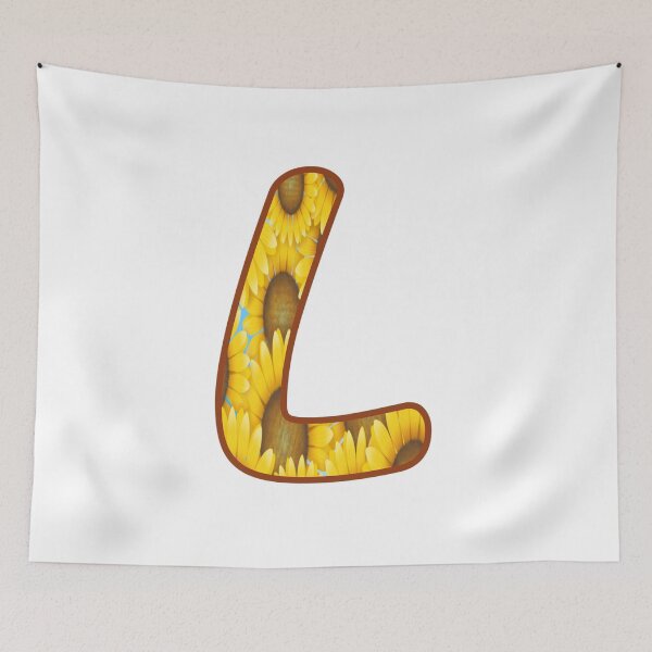 Item preview, Letters, flowers,L designed and sold by Sujinthaiart.