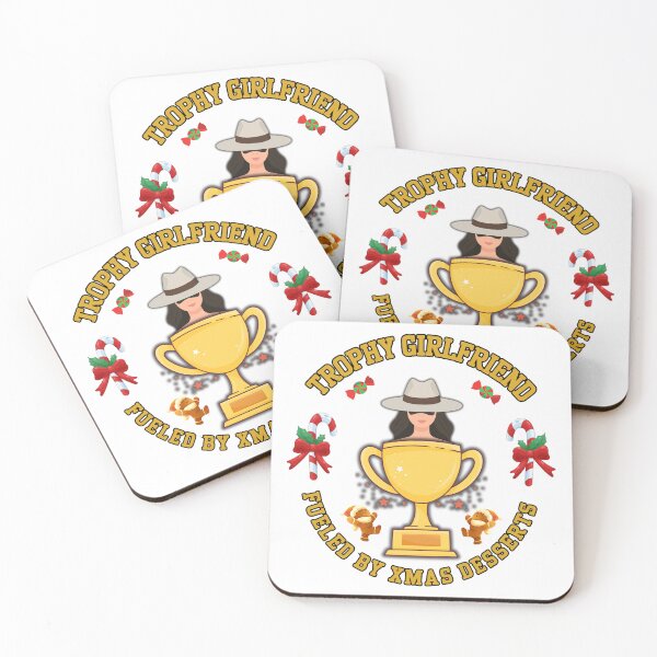 Item preview, Trophy Girlfriend Fueled By Christmas Desserts – Funny Holiday Gift designed and sold by AnaPixMar.